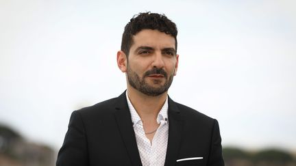 Karim Moussaoui, réalisateur de "En attendant les hirondelles", au festival de Cannes en mai 2017. (MAXPPP)