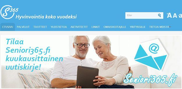 Il s’agit d’un site Internet mis en place par des étudiants et des experts. Il donne accès à des services de santé et de relations sociales pour améliorer la vie des personnes âgées en Finlande.   (DR)