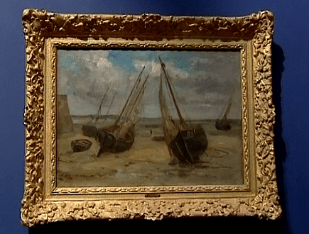 "Marines ou barques échouées" d’Eugène Ysabey
 (France 3)