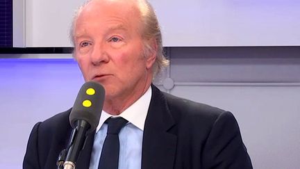 Brice Hortefeux, député européen Les Républicains et ancien ministre de l’Intérieur, était l'invité de "Tout est politique", mardi 13 février 2018, sur franceinfo.
 (FRANCEINFO)