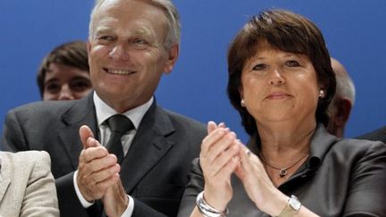 Jean-Marc Ayrault et Martine Aubry à Lille (Auteur / Source / Crédit DENIS CHARLET / AFP)