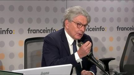 Thierry Breton, ancien commissaire européen au Marché intérieur et ancien ministre de l'Economie. (FRANCEINFO / RADIO FRANCE)