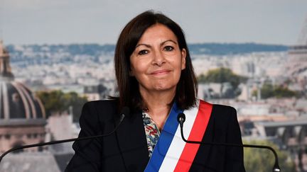 Anne Hidalgo, le 3 juillet 2020. (BERTRAND GUAY / AFP)