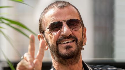 Ringo Starr à Londres le 14 septembre 2017.
 (Chris J Ratcliffe / AFP)