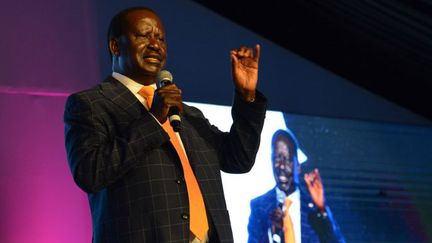 Raila Odinga est considéré comme le challenger le plus redoutable du président Uhuru Kenyatta pour le scrutin du 8 août 2017. (TONY KARUMBA / AFP)