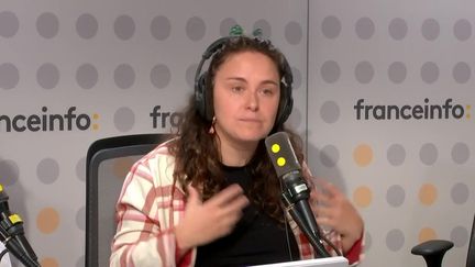 Swann Périssé,comédienne, le lundi 16 septembre 2024. (FRANCEINFO / RADIO FRANCE)