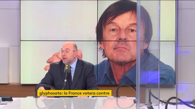 "La France ne votera pas la reconduction à dix ans de l'utilisation du glyphosate", promet @StTRAVERT #8h30politique