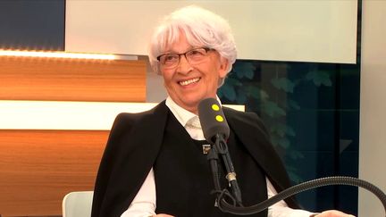 Bernadette Dodane, présidente de Cristel, le 15 septembre 2017, sur franceinfo. (FRANCEINFO / RADIOFRANCE)