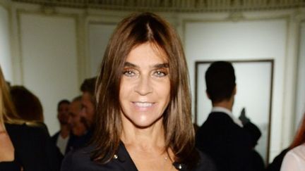 Carine Roitfeld à New York le 7 septembre 2013.
 (Dimitrios Kambouris / Getty Images / AFP)