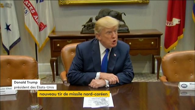 Trump sur la Corée du Nord: "On va s'en occuper"