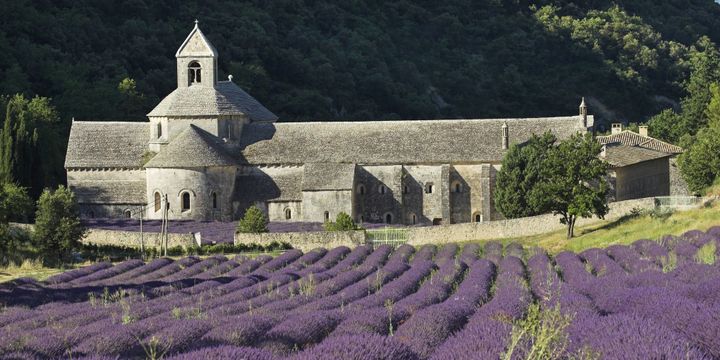 L'abbaye de Sénanque, dans le Vaucluse, fait partie des candidats de l'édition 2019
 (A. Held/picture alliance / blickwinkel/A/Newscom/MaxPPP)