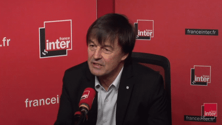 Nicolas Hulot, le 1er décembre 2017. (FRANCEINFO / RADIOFRANCE)