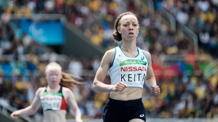 La Française Nantenin Keïta, le 10 septembre 2016 à Rio (Brésil).&nbsp; (YASUYOSHI CHIBA / AFP)