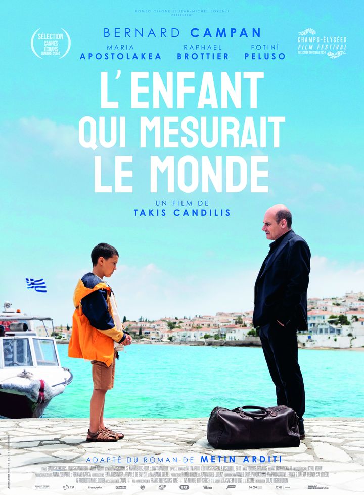 Affiche du film "L'enfant qui mesurait le monde", de Takis Candilis, sortie le 26 juin 2024. (DULAC DISTRIBUTION)