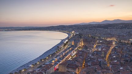 La Promenade des Anglais à Nice (Alpes-Maritimes), en avril 2018. (CAVALIER MICHEL / HEMIS.FR / AFP)