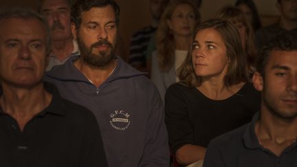 Laurent Lafitte et Blanche Gardin dans "Tout le monde aime Jeanne", de Céline Devaux, septembre 2022 (Jérôme Prébois / DIAPHANA DISTRIBUTION)