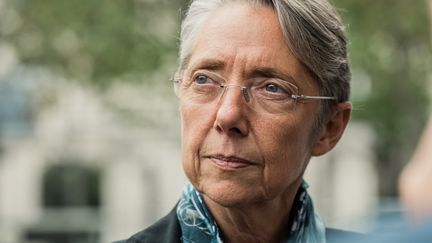 La ministre de la Transition écologique et solidaire, Elisabeth Borne, lors de la convention pour l'environnement, le 4 octobre 2019, à Paris. (KARINE PIERRE / HANS LUCAS / AFP)