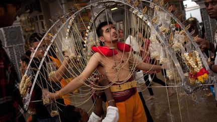 C'est une des f&ecirc;tes les plus impressionnante au monde avec le rituel chiite de l'Achoura. (CHRIS MCGRATH / GETTY IMAGES)