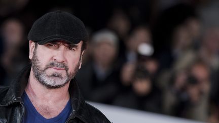 L'acteur Eric Cantona au 10e Festival du film de Rome (Italie), le 19 octobre 2015. (MASSIMO VALICCHIA / NURPHOTO / AFP)