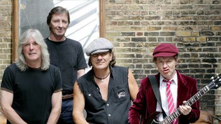 AC/DC désormais sans Malcolm Young, en congé du groupe pour raisons de santé.
 (DR)