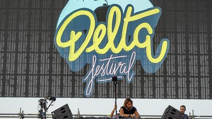 Le Delta Festival sur la plages du Prado à Marseille, le 7 juillet 2019. (TOMASELLI ANTOINE / MAXPPP)