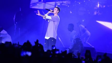 Justin Bieber à Bercy le 20 septembre 2016
 (Anthony Ghnassia / SIPA)