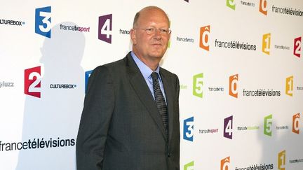 R&eacute;my Pflimlin, le 26 ao&ucirc;t 2014 au si&egrave;ge de France T&eacute;l&eacute;visions, &agrave; Paris. (JOEL SAGET / AFP)