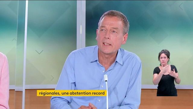 Elections régionales et départementales : "l'abstention ne bénéficie à personne (...) mais il peut y avoir une prime aux sortants", assure Jean-Philippe Moinet, politologue et fondateur de la Revue Civique