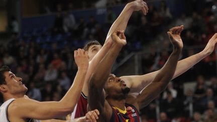 Joey Dorsey (FC Barcelone) (RAFA RIVAS / AFP)