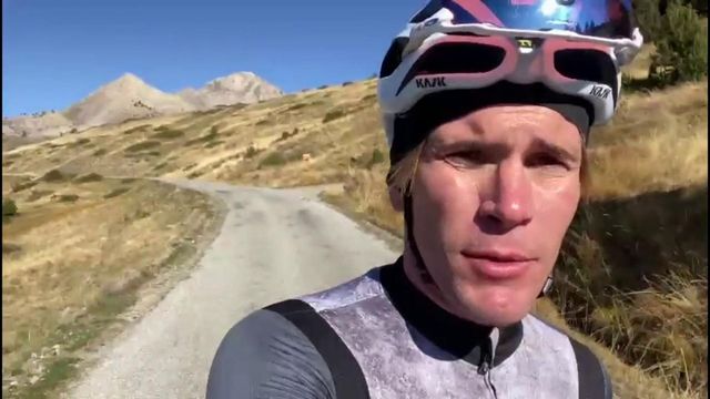 Yoann Offredo et Nicolas Geay font la reconnaissance du Col de Granon