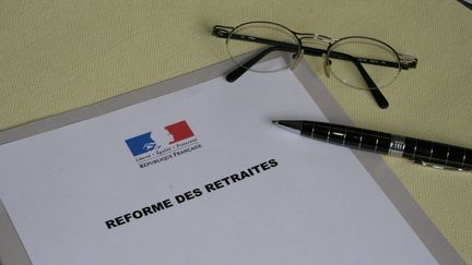 Dossier de réforme des retraites. (JEAN-FRANCOIS FREY / MAXPPP)