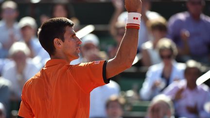 Novak Djokovic a terrassé Rafel Nadal sur la terre battue de Roland-Garros (PASCAL GUYOT / AFP)