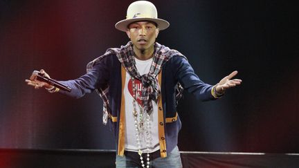 &nbsp; (Pharrell Williams s'est fait le VRP de la cause environnementale aux côtés du vice-président américain (archives) © Maxppp)