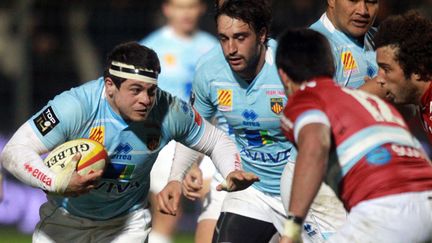 Guilhem Guirado (Perpignan) à la charge