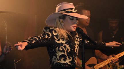 Lady Gaga lors d'un concert à Nashville (Tennessee) au mois de mai 2016.&nbsp; (RICK DIAMOND / GETTY IMAGES NORTH AMERICA)