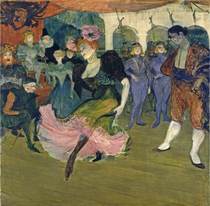 Henri de Toulouse-Lautrec, "Marcelle Lender dansant le boléro dans Chilpéric", 1895-1896. Huile sur toile ; 145 × 149 cm. Washington, National Gallery of Art, collection of Mr and Mrs John Hay Whitney
 (Bridgeman Giraudon)