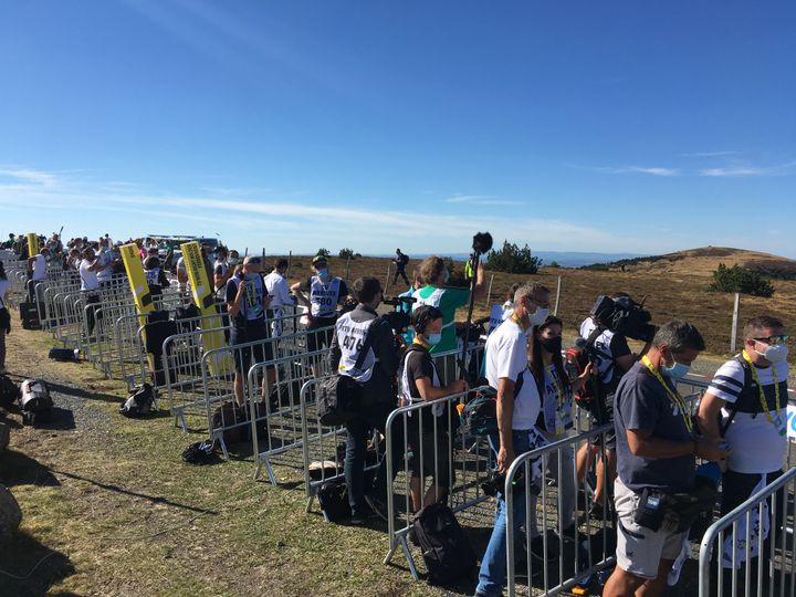 La zone mixte au sommet du Mont Aigoual