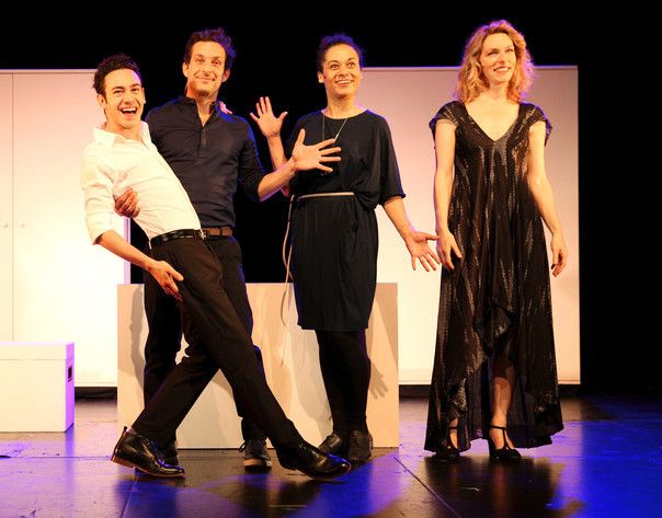 Carole DEFFIT, Valérie ZACCOMER, Alexandre FAITROUNI, Fabian RICHARD dans "31" de  Gaëtan BORG et Stéphane LAPORTE
 (Anthony Klein)