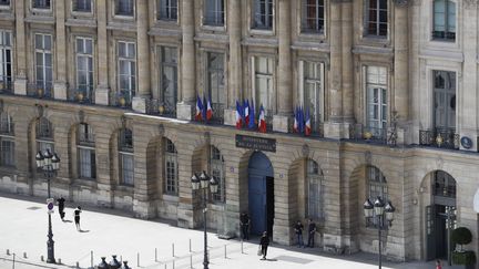 Le ministère de la Justice, à Paris, le 16 juin 2017. (PATRICK KOVARIK / AFP)