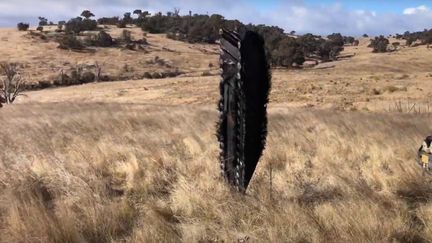 Capture d'écran de la vidéo réalisée par l'astrophysicien australien Brad Tucker, diffusée le 31 juillet 2022. (BRAD TUCKER / YOUTUBE)