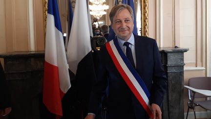 François Grosdidier, maire de Metz (FRANÇOIS PELLERAY / FRANCE-BLEU LORRAINE NORD)