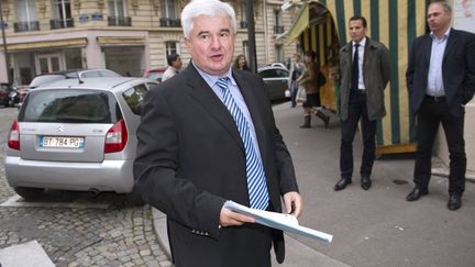 L'ancien ministre Eric Raoult à Paris, le 9 octobre 2012. (LIONEL BONAVENTURE / AFP)