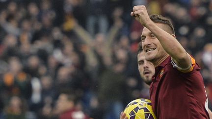 Francesco Totti, star indétrônable de la Roma  (ANDREAS SOLARO / AFP)