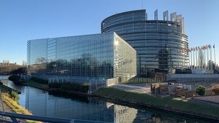 Le Parlement européen à Strasbourg. (LÉO LIMON / RADIOFRANCE)