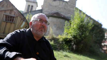 Le père Pierre Vignon a lancé une pétition&nbsp;demandant la démission de l'archevêque de Lyon. (HEBRARD FABRICE / MAXPPP)