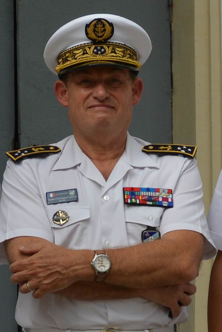 &nbsp; (Le vice-amiral Christian Canova ©OTAN)