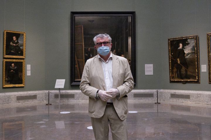 Le directeur du musée du Prado Miguel Falomir le 4 juin 2020. (OSCAR GONZALEZ / NURPHOTO)