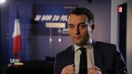 VIDEO. "13h15". Florian Philippot : "Les propos de Jean-Marie Le Pen étaient très diabolisants"