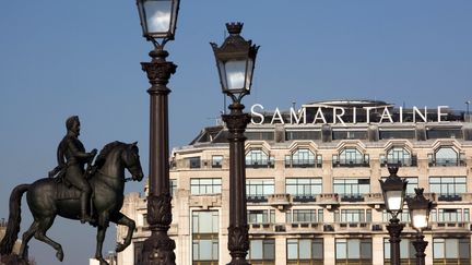 La fa&ccedil;ade de la Samaritaine, &agrave; Paris, le 16 f&eacute;vrier 2010. (LOIC VENANCE / AFP)