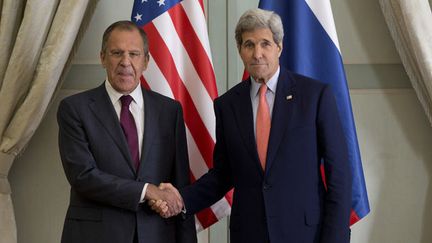 &nbsp; (Serguei Lavrov et John Kerry lors de leur entretien à Paris © Reuters)